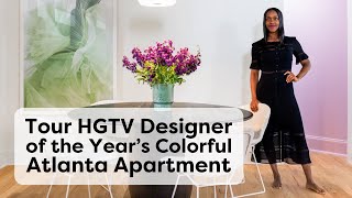 Tour HGTV Designer of the Year’s Atlanta Apartment  Handmade Home [upl. by Meyers]