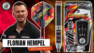 FLORIAN HEMPEL WINMAU DARTS REVIEW WITH MAX HALEY [upl. by Latreese]