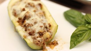 Mexican Stuffed Zucchini  Easy Dish For Those Large Squash by Rockin Robin [upl. by Sire]