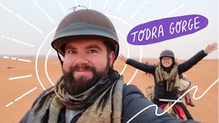 Day 8 Merzouga to Todra Gorge  G Adventures Highlights of Morocco [upl. by Normand]