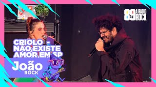 Criolo  Não Existe Amor em SP  João Rock 2022 [upl. by Trinidad581]