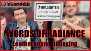 Words of Radiance Numbered Leatherbound Unboxing [upl. by Alvar]