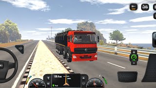 BharatBenz Truck Transporting Wood Simulator Driving  Indian Truck Simulator Gameplay [upl. by Ydurt]