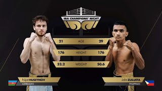 51kg Nijat HUSEYNOV AZE vs John Michael ZULUETA PHI  IBA Champions Night  September 28 2024 [upl. by Chiquia]