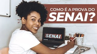 Como é a prova do SENAI para cursos técnicos SPOILER COMPLETO [upl. by Thacker]