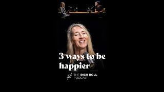 3 Ways To Be Happier  Rich Roll X Dr Sonja Lyubomirsky [upl. by Eserrehs]