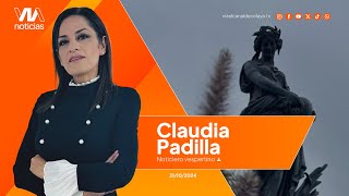 31102024  Noticiero con Claudia Padilla [upl. by Meredeth]