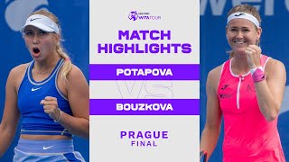 Martina Trevisan vs Marie Bouzkova  2021 Indian Wells Round 1  WTA Match Highlights [upl. by Mancino]