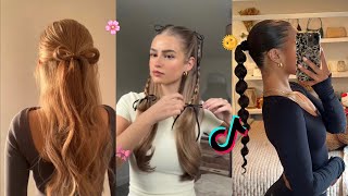 Easy and cute hairstyles for straight hair🎀🌞 [upl. by Nrevel]