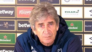 Manuel Pellegrini Full PreMatch Press Conference  West Ham v Huddersfield  Premier League [upl. by Latimer560]