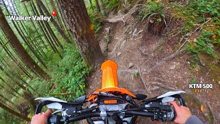 Looking for Gnarly Trails on the 500 EXCF [upl. by Notsud]