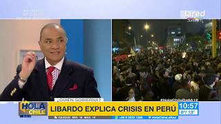 Libardo Buitrago explica crisis en Perú [upl. by Ramsden]