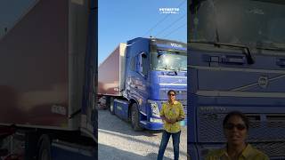 VOLVO FH 500🚚 at oman jelajaratheesh puthettutravelvlog volvo  trucklife ladytruckdriver [upl. by Bozovich]