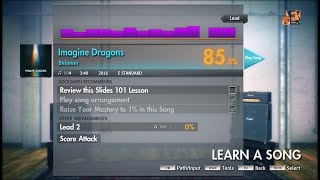 Imagine Dragons  Believer Rocksmith 2014 remastered CDLC [upl. by Adnuahs]