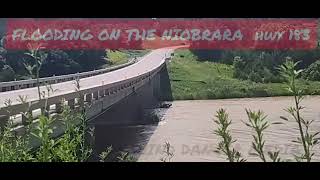 Nebraska River OVERFLOWS MUST SEE [upl. by Eatnahc]