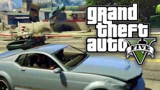 GTA 5 Online  WORST TEAMMATE EVER GTA V Online [upl. by Rebmaed]