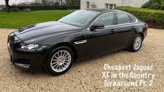 Cheapest 2017 Jaguar XF in the Country  £4500 Turnaround Project Part 2 [upl. by Nita]