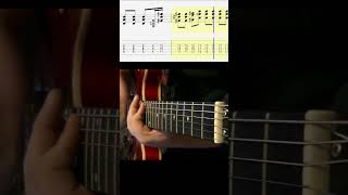 Guitar Tab Song 2 by Blur guitarriffs guitar blur guitartabs [upl. by Arrac632]