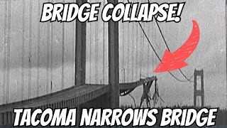 TACOMA NARROWS BRIDGE COLLAPSE Of 1940 You Won’t Believe Your Eyes [upl. by Glyn]