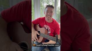 Wine Into Whiskey  Tucker Wetmore  1Minute Guitar Lesson [upl. by Kalila915]