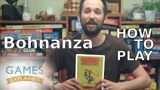 How To Play Bohnanza  Games Explained [upl. by Eiromem]