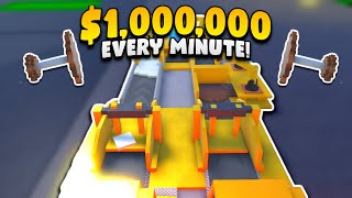 Factory Simulator  The BEST T2 Base Layout 1000000  Minute  Roblox [upl. by Medeah]