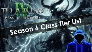 Diablo 4 Vessel of Hatred Class Tier List [upl. by Norek]