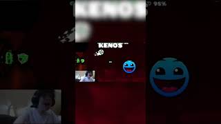 npesta ZODIAC vs KENOS reaction 😁 shorts geometrydash [upl. by Ramuk708]