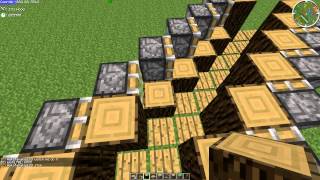 How To Create A Moving Walkway Using Redstone  Minecraft [upl. by Adelia]