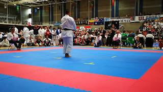 Kata Bassai Dai  Kurihara Kazuaki  Semifinal 14th Funakoshi Gichin Cup 2017  Limerick Irlanda [upl. by Micro]