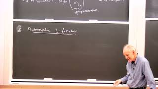 Lecture 10  Automorphic Forms and Representation Theory an introduction to the Langlands Program [upl. by Vanya]