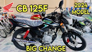 New Honda CB 125F 2024 Model Detailed Review Price Specs amp Features [upl. by Robbins441]