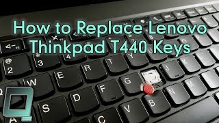 How to Replace Lenovo Thinkpad T440 Keys [upl. by Irret]