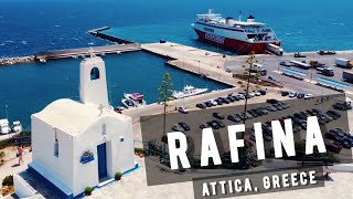 Rafina by drone ATTICA  GREECE 🇬🇷 [upl. by Meehan]