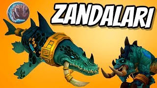 Zandalari Troll Druid shapeshift Gameplay WoW Patch 815  World of Warcraft Battle for Azeroth [upl. by Yelsna302]