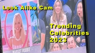 Look Alike Cam Trending Celebrities 2023 😜 😂 😁 funny [upl. by Airdnat]