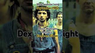 Most popular song 1982 Dexys Midnight Runners  Come on Eileen 80smusic 80s band comeoneileen [upl. by Amorita]