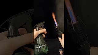 Lighter vs water 🌊 lighter experiment lighterlover toys lightergas diy hightlighter funny [upl. by Eylatan]