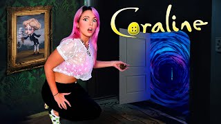 ENTRÉ A LA PUERTA SECRETA DE CORALINE🚪​😰​ El Otro Mundo en ROBLOX [upl. by Lhok352]