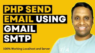 PHP Send Email using Gmail SMTP  100 Working on Localhost and Server  PHPMailer  Source Code [upl. by Baxter753]