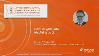 Richard F Spaide MD USA  New Insights into MacTel type 2 [upl. by Moe]