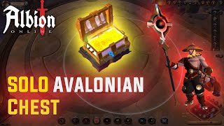 THE BEST WAY to Solo Avalonian Group Chests  Albion Online Avalonian Roads [upl. by Enneicul]