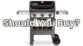 Review Weber 45010001 Spirit II E310 3Burner Liquid Propane Grill Black [upl. by Rednasyl]