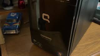 I Found A Compaq Windows 7 Desktop 500Subs [upl. by Opportuna]