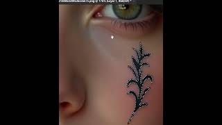 Photoshop Tips 2025  how to remove tattoo from skin easily using Photoshop gfxom [upl. by Elvina]