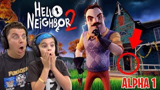 WE KIDNAPPED HELLO NEIGHBOR Hello Neighbor 2 Alpha 1 Secret Ending [upl. by Ordnazil]