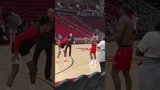 John Wall Goes 1on1 with Jalen Green amp trash talks 😂 shorts [upl. by Newob]