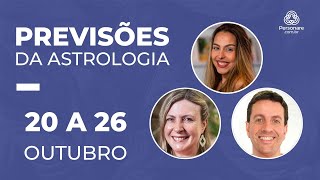 Previsões da Astrologia 20 até 26 de Outubro  PERSONARE [upl. by Herc]