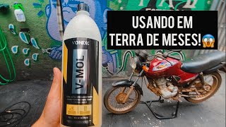 VMOL DA VONIXX NO TESTE REAL DE LAVAGEM 😱 MOTO ENCARDIDA COM MUITA TERRA [upl. by Awe]