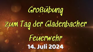 Großübung Gladenbacher Feuerwehren Juli2024 EA [upl. by Crifasi124]